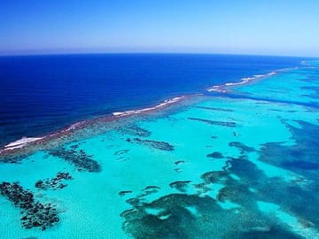 The unique north side reef wall