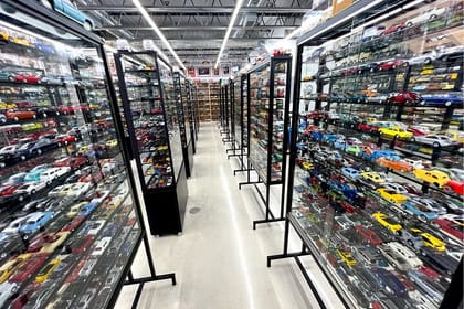 Goldvarg Collection Scale Model Car Museum Experience