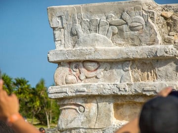 Private Tour to Tulum and Coba ruins with Cenote Cave Swimming