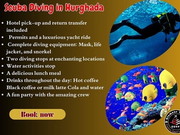Full Day Scuba Diving in Hurghada