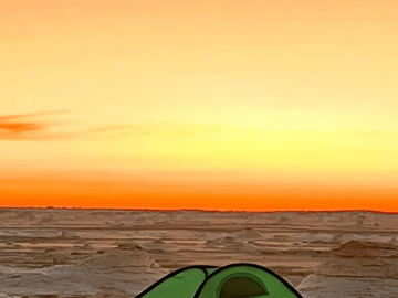 2-Day Bahariya Oasis, Black & White Desert Camping Adventure from Cairo
