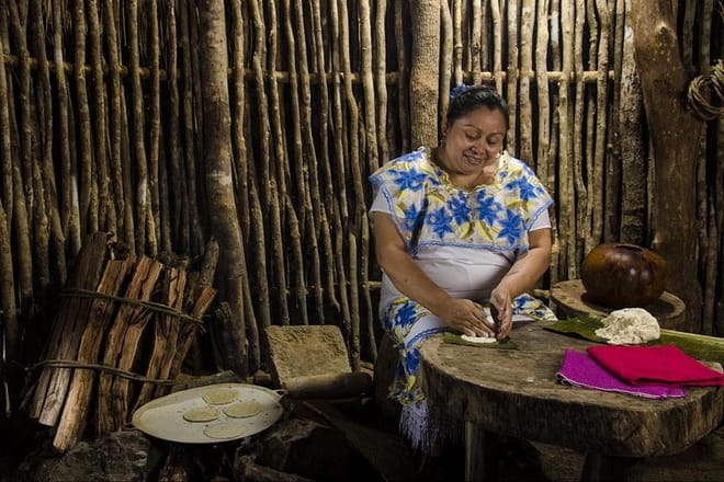 Visit a small Mayan community to experience their