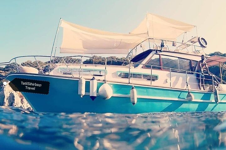You can rent a daily private boat hire in Kaş