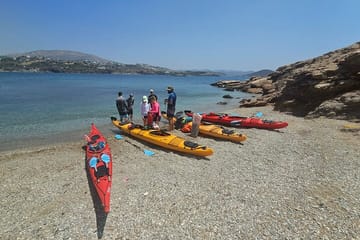 Sea Kayaking and Snorkeling along Anavyssos Coastline