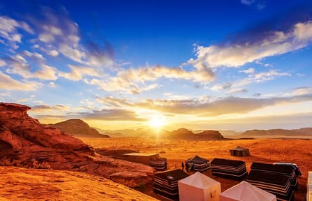 Private Martian Wadi Rum Overnight Bedouin Experience from Amman
