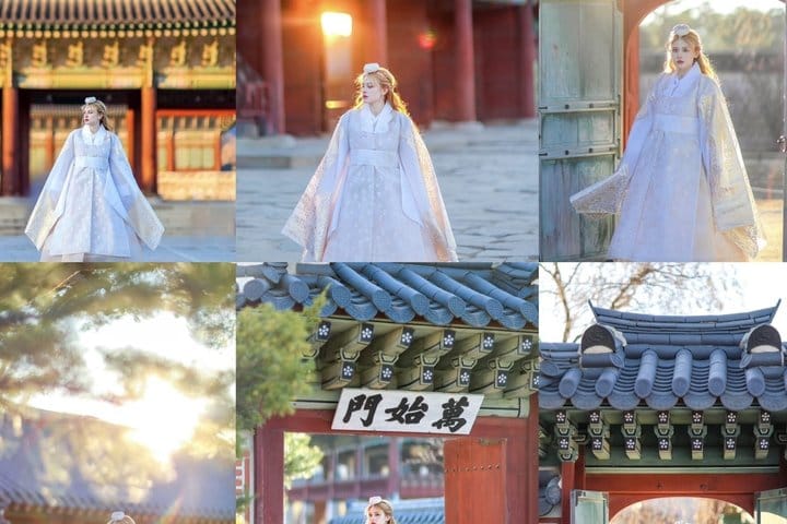 Korea hanbok private photoshoot in gyeongbokgung palace (family/group)