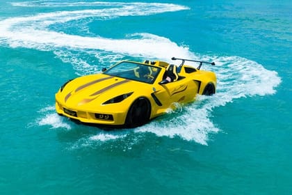 Zanzibar Jet Car Adventure with Drone in Kendwa and Nungwi Beach