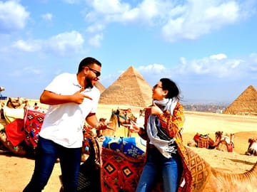 VIP Giza Pyramids Tour + Quad Bike Adventure + Camel Ride & Lunch