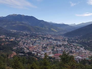 Thimphu - capital city of Bhutan