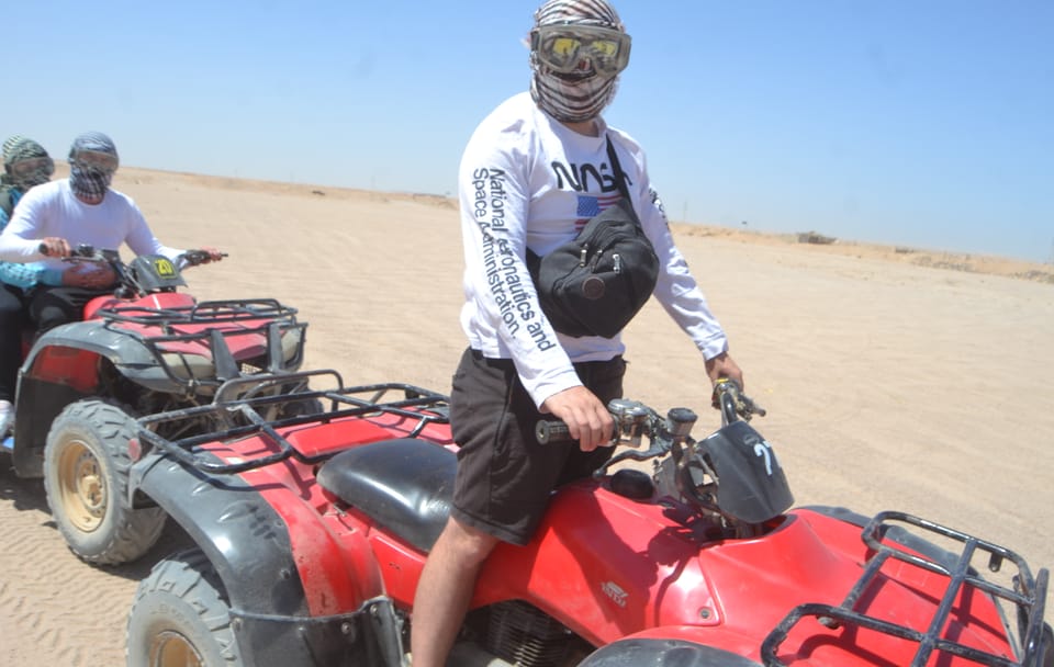 Quad Biking Adventure in Hurghada Desert, Egypt