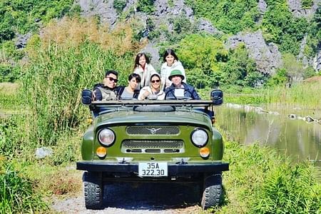 Explore Ninh Binh Countryside in a Vietnam Army Jeep or Vintage Vespa