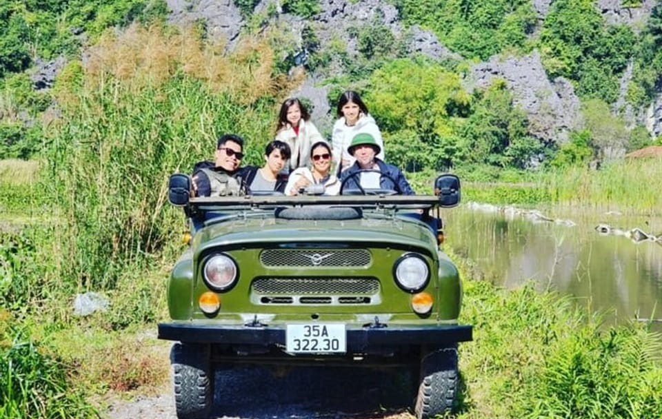 Ninh Binh Adventure Tour from Hanoi in Army Jeep