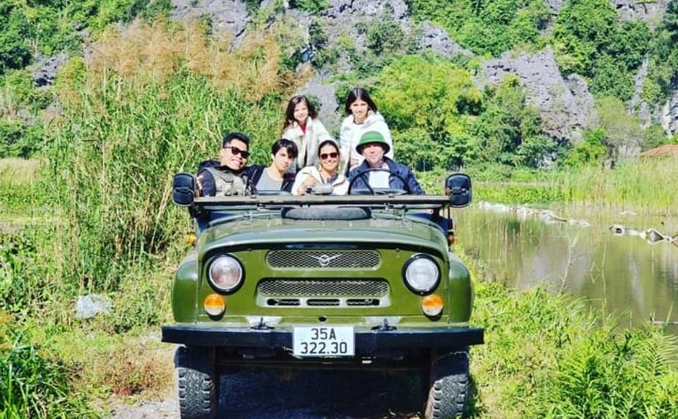 Ninh Binh Adventure Tour from Hanoi in Army Jeep