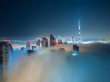 Dubai by night