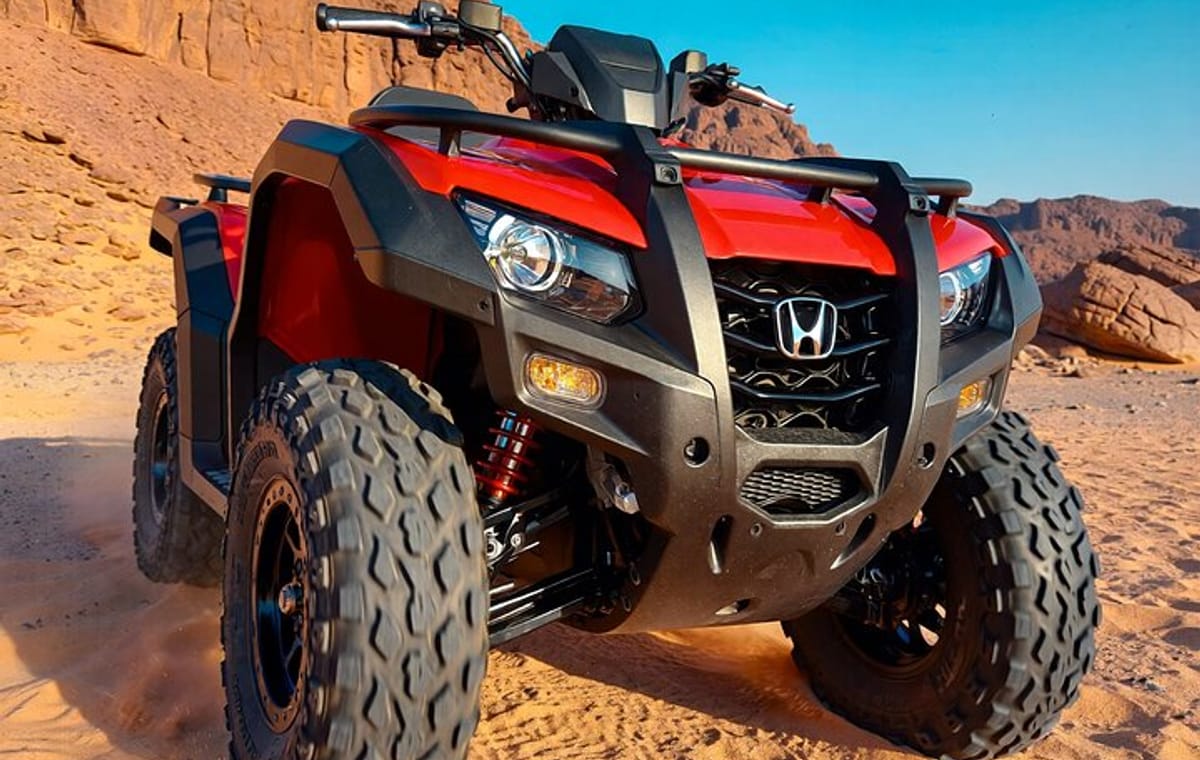 Desert Sunset Safari: ATV Adventure, Camel Ride & BBQ Dinner Show