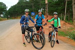 Full day Dalat mountain biking tour
