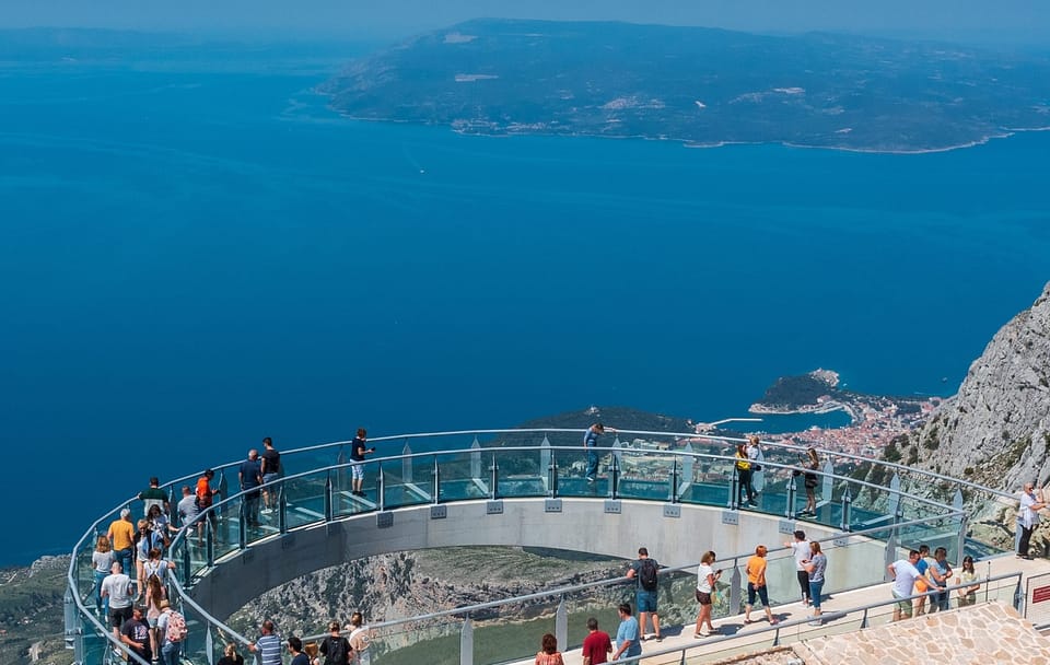Makarska Cliffview Adventure Tour from Split