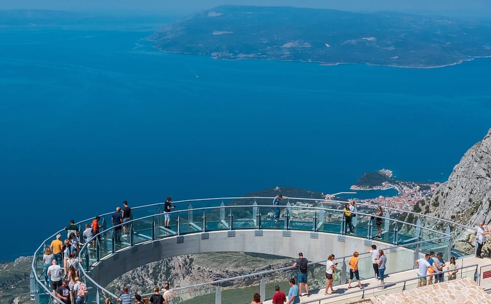 Makarska Cliffview Adventure Tour from Split