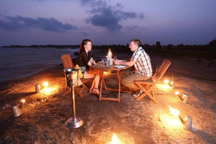 Private Beach Camp & Yala Safari Experience from Colombo