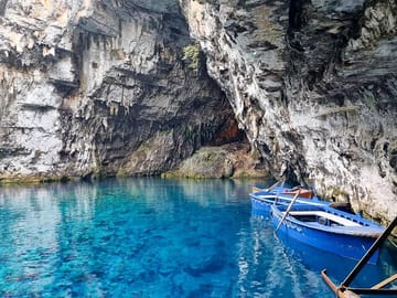 Explore Melissani Cave and St. Gerasimos Monastery in Argostoli