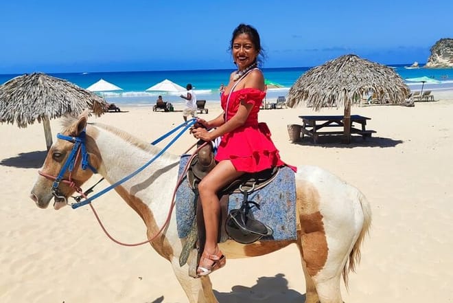 Punta Cana Horseback Riding Adventure on Beaches & Fields +