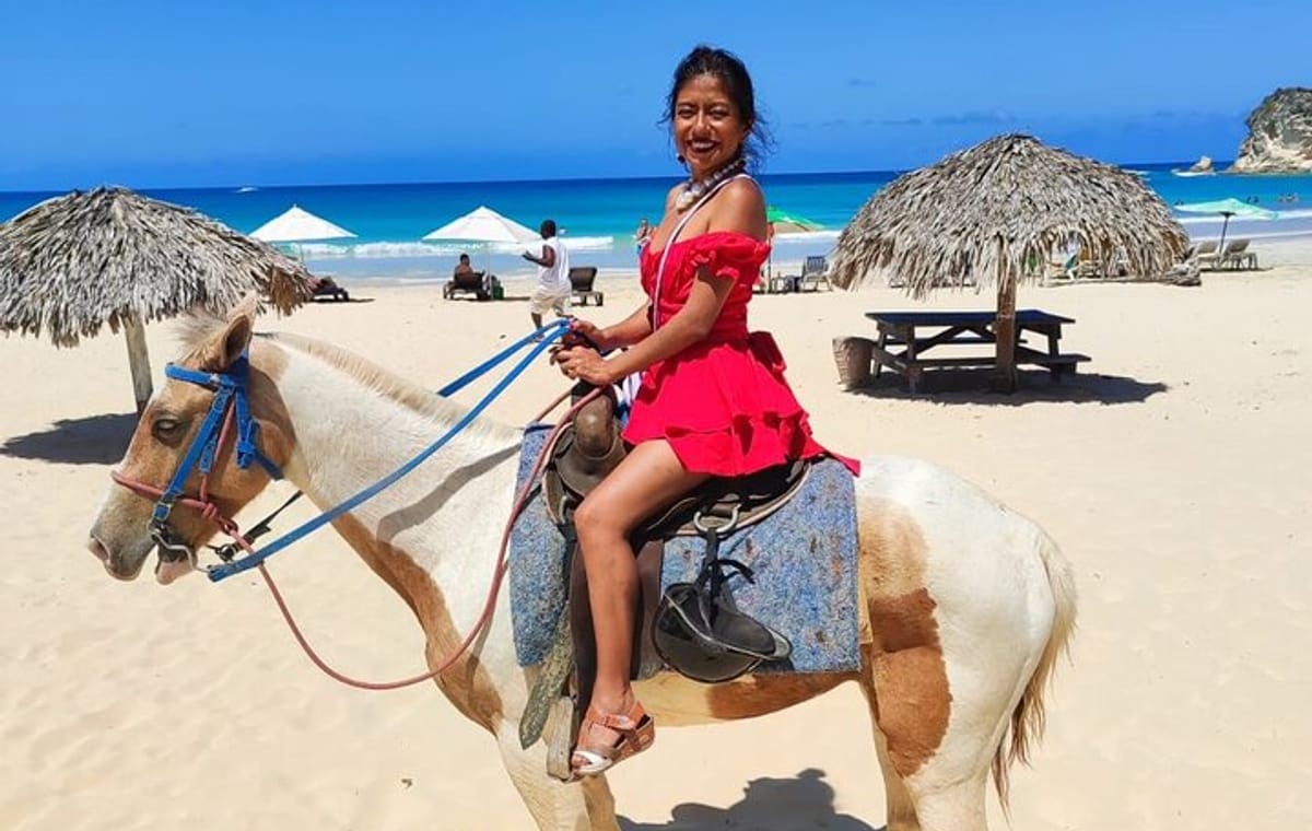 Punta Cana Horseback Riding Adventure on Beaches & Fields +