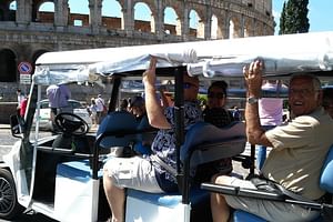  Private Golf Cart Tour in Rome