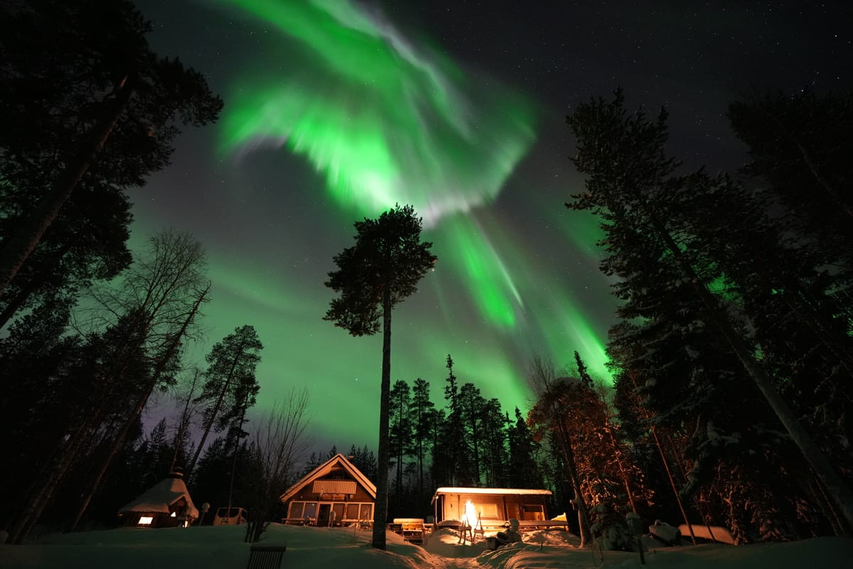 Private Aurora Spa with dinner