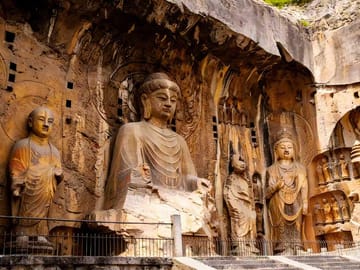 Luoyang: Longmen Grottoes and White Horse Temple Guided Tour