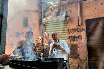 Night Tour of Marrakech Medina with Jemaa el-Fna and Souks