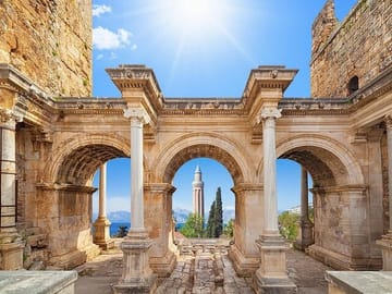 Antalya City Tour with Boat Tour and Waterfalls From Antalya