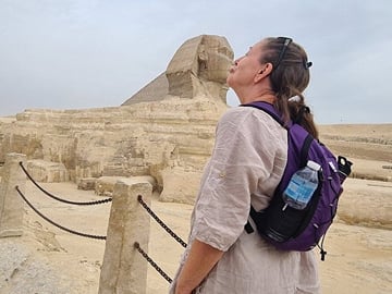 Pyramids of Giza Tour with Camel Rides and Desert Biking