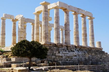 Cape Sounio Temple of Poseidon Half Day Private Tour