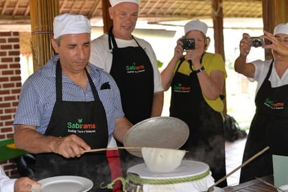 Traditional Cooking Class with Basket Boat Ride and market Tour