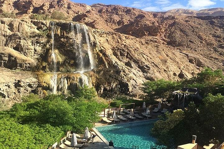 Private Ma’in Hot Springs Tour: Relax at Stunning Waterfalls in Jordan