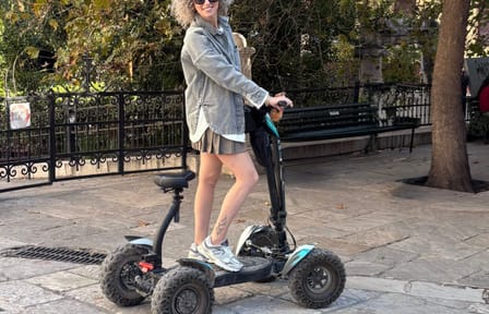 Electric Scooter Tour of Ancient Athens Landmarks
