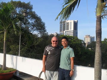 <p>Peter and Steve</p>