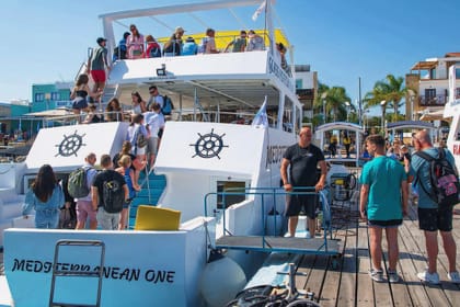 Latchi: Blue Lagoon Mediterranean One Boat Cruise