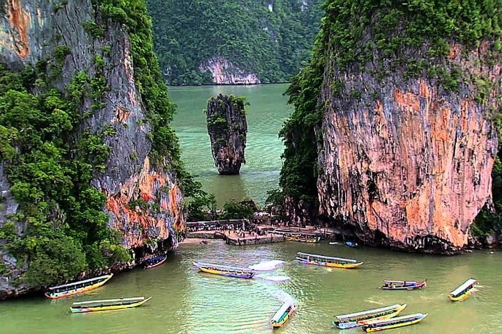 Delight in a tour that retraces the steps of the James Bond movie Man with a Golden Gun