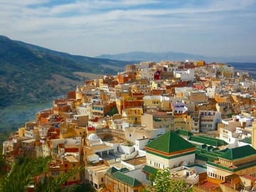 Visit the town of Moulay Idriss Zerhoun on your private day trip from Fez