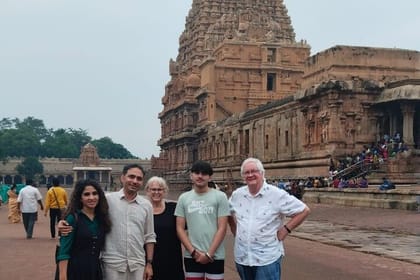 Bangalore to Trichy South India Temple Tour