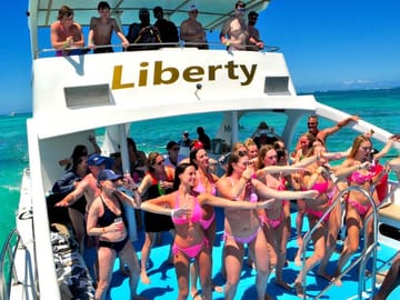 Private Punta Cana Boat Party Cruise With Music And Drinks Pickup