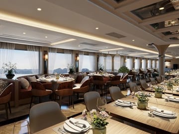 Halong Bay – 1-Day Luxury Tour with Pool & Buffet Lunch from Hanoi