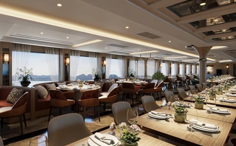 Halong Bay 1-Day Luxury Tour with Pool & Buffet Lunch from Hanoi