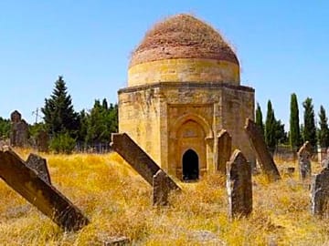 yeddi-gumbaz-mausoleum-Shamakhi tour-VLA tourism