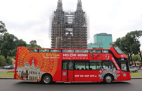 4 Hour Ho Chi Minh City Tour Hop on Hop off Bus