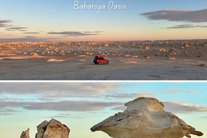 All inclusive Private Overnight Camping in White and Black desert