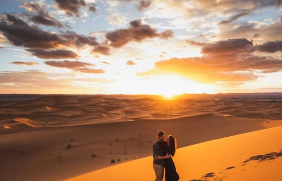 From Marrakech: Unforgettable Luxury 3-Day Desert Tour to Fes Via Merzouga