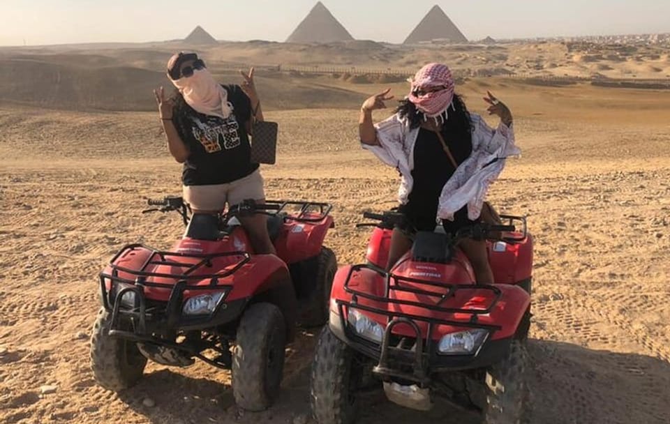 Camel Ride and Quad Bike Adventure at Pyramids of Giza
