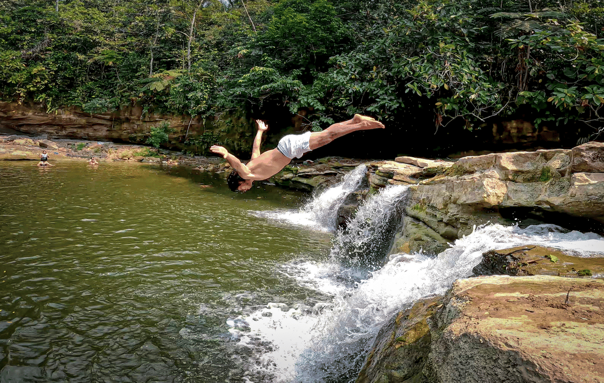 Adventure Tour of El Pongo Curimana near Pucallpa, Peru